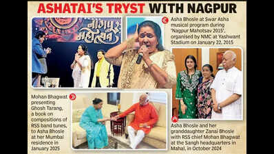Asha Bhosle’s Quiet, Short Visit To RSS HQ Last Memory For City