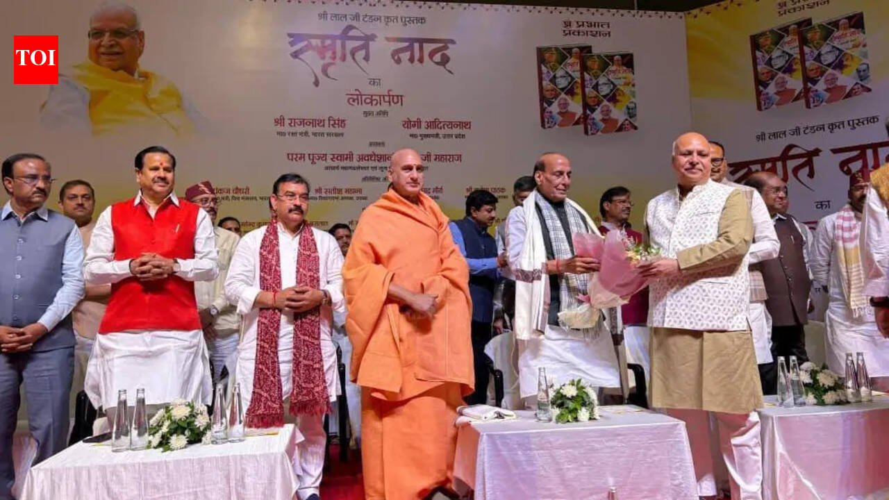 Rajnath recalls Lalji Tandon’s principled life and deep bond with Lucknow