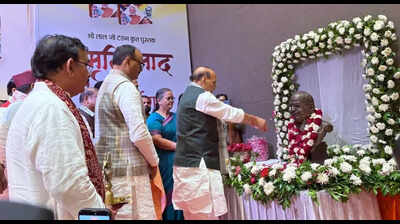 Rajnath recalls Lalji Tandon's principled life and deep bond with Lucknow