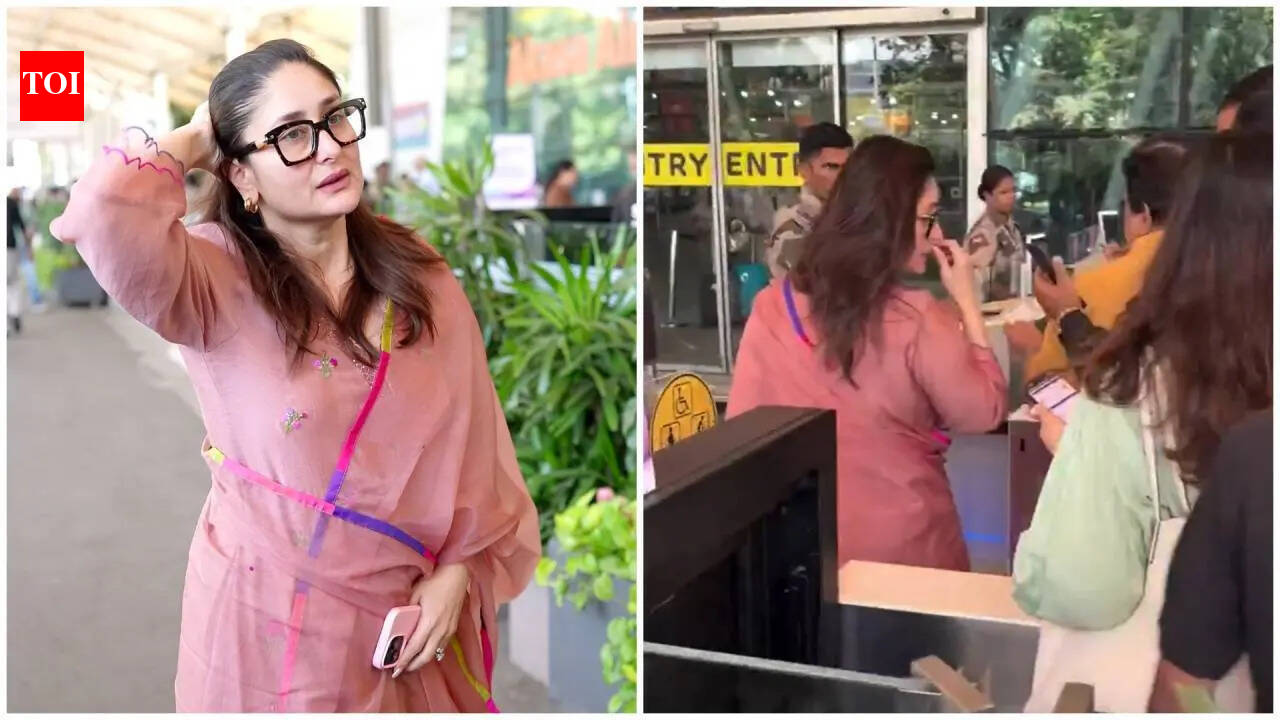 Kareena Kapoor Khan faces backlash for ‘skipping queue’ at airport; netizens ask ‘Who gave celebrities this entitlement?'