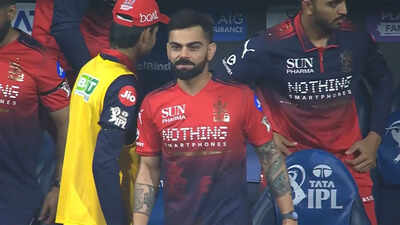 Big scare for RCB: Kohli stays off the field during MI innings, Patidar gives update | Cricket News – The Times of India