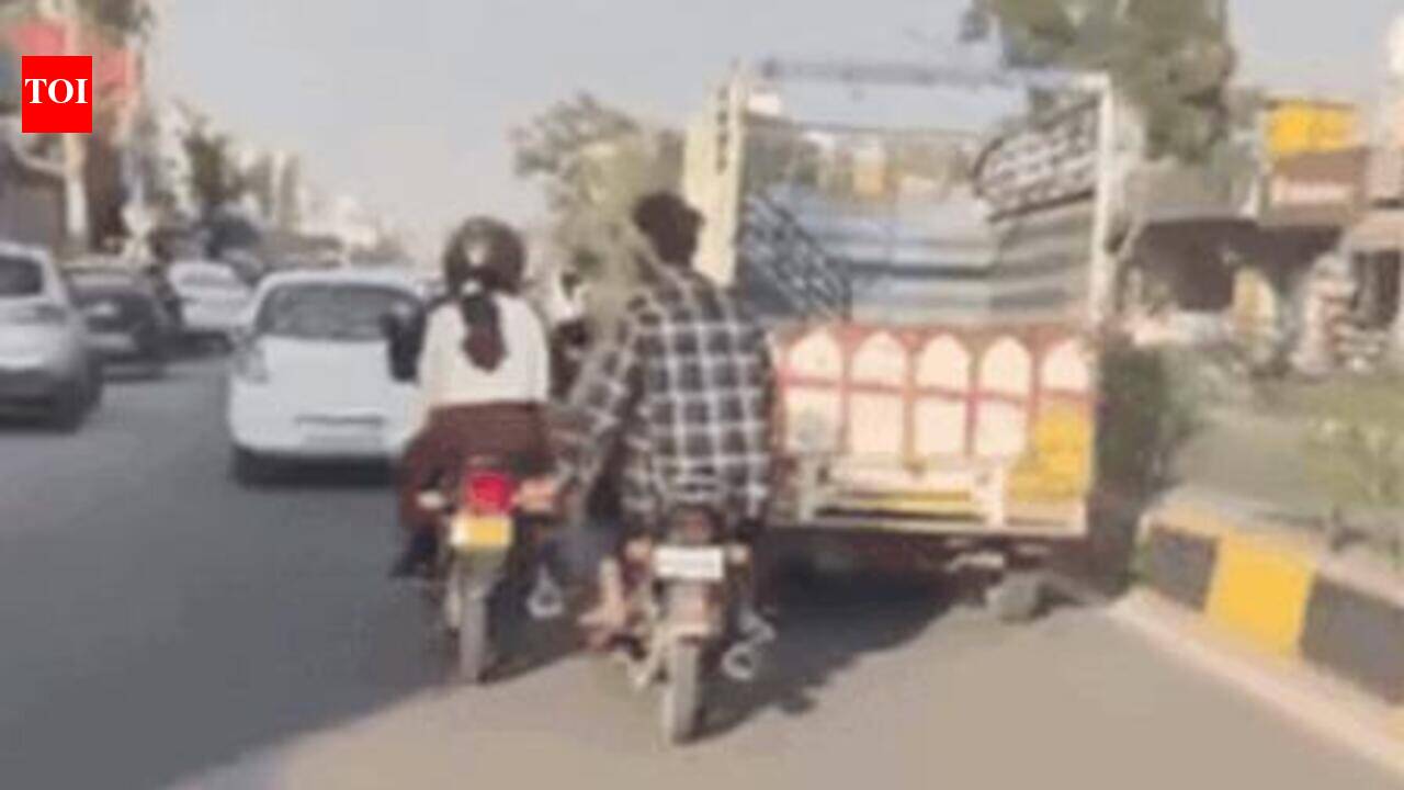Viral video leads to arrest of 4 for sexually harassing woman on bike in Jaipur