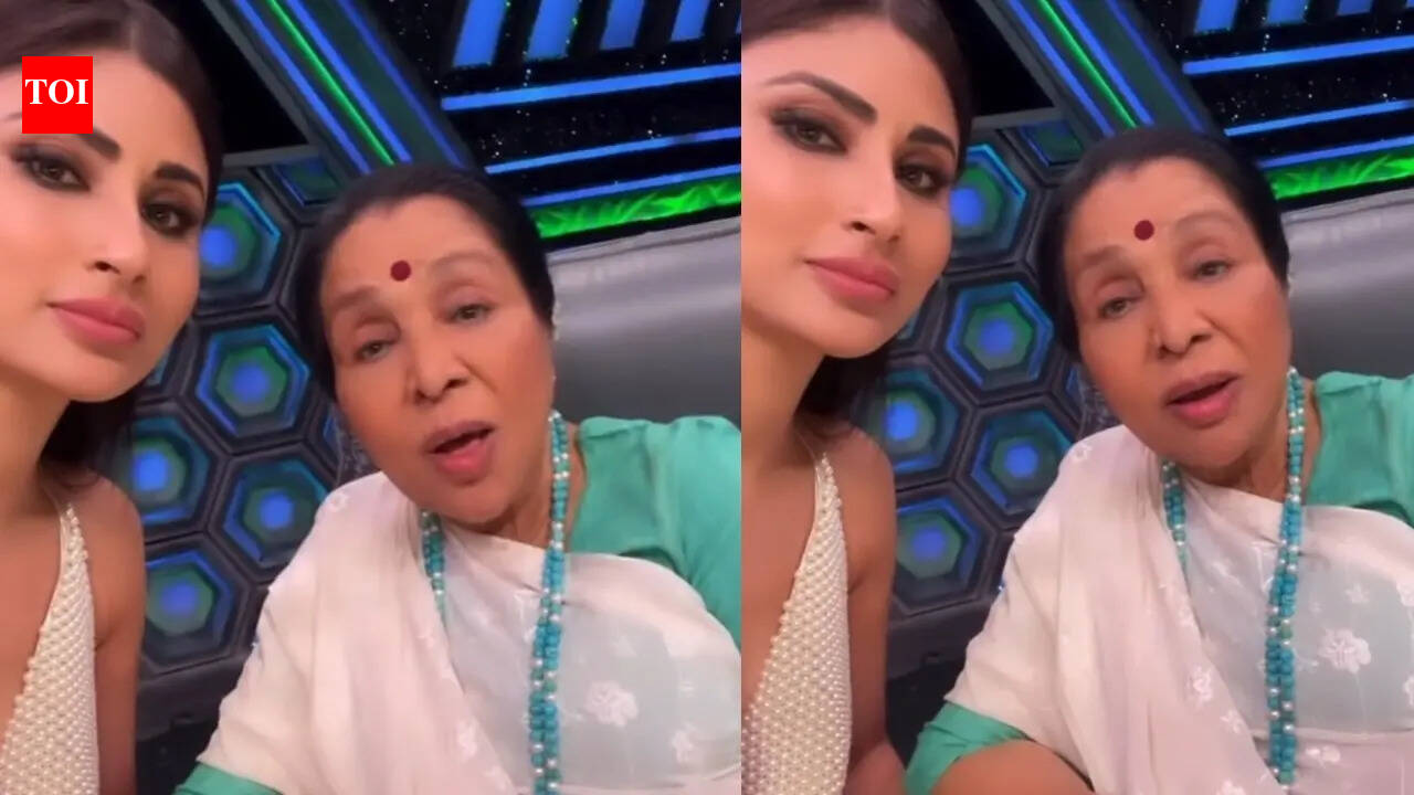 Mouni Roy shares a fond memory of late Asha Bhosle singing in Bengali; see post
