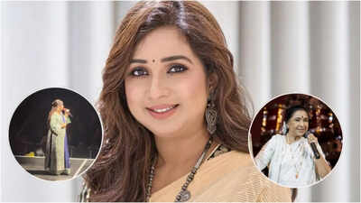 Shreya Ghoshal pays tribute to Asha Bhosle at her London concert, singing 'Abhi Na Jao', 'Do Lafzon Ki' songs - Watch