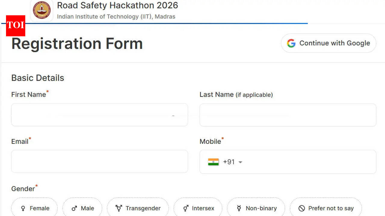 IIT Madras launches AI road safety hackathon 2026 for students; check details and participation rules