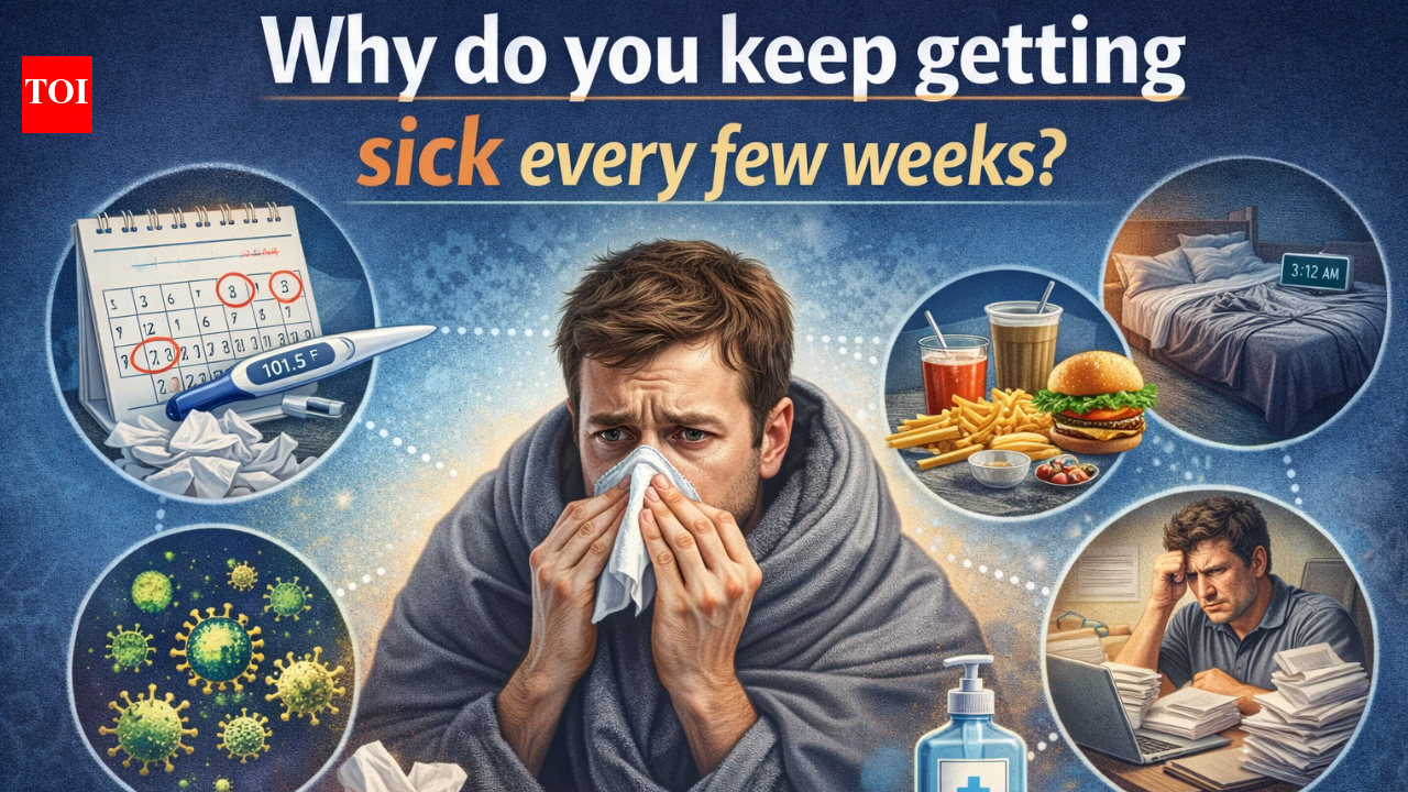 Why do you keep getting sick every few weeks?