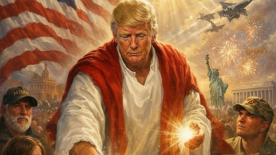After slamming Pope, Trump posts AI image of himself as Jesus