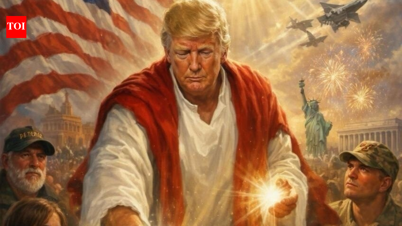 After slamming Pope, Trump posts AI image of himself as Jesus