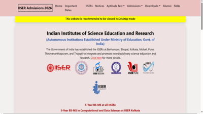 IISER IAT 2026 registration ends today: Check direct link, how to apply before deadline