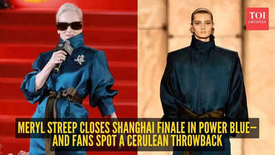 Devil Wears Prada 2 ends Asia tour in Shanghai - Meryl Streep’s blue look is the real headliner