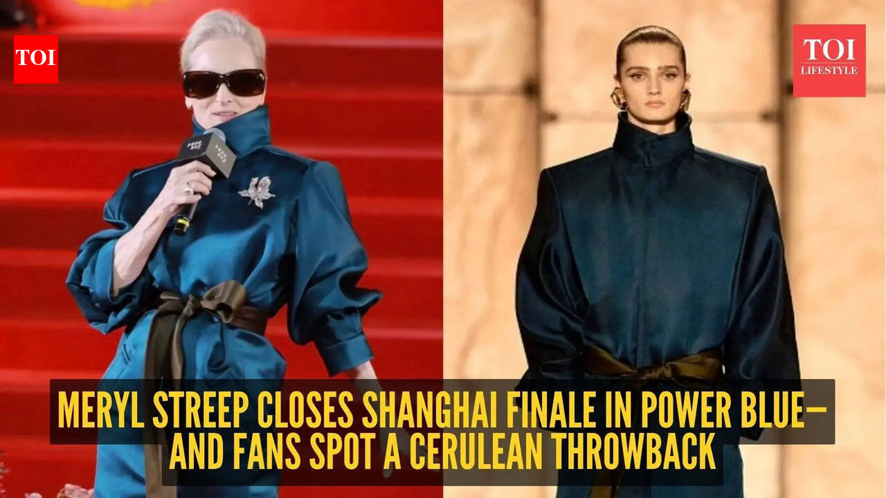 Devil Wears Prada 2 ends Asia tour in Shanghai - Meryl Streep’s blue look is the real headliner