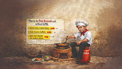 Kolkata’s not letting the LPG crisis cancel Poila Boishakh