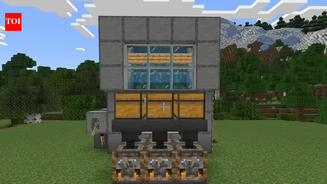 How to build automatic Kelp Farm in Minecraft Bedrock