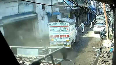 65-year-old killed as truck hits 6 vehicles in Delhi’s Anand Parbat; accused held