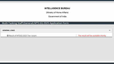 IB MTS result 2026 release shortly as per official notice; here's how to download merit list at mha.gov.in
