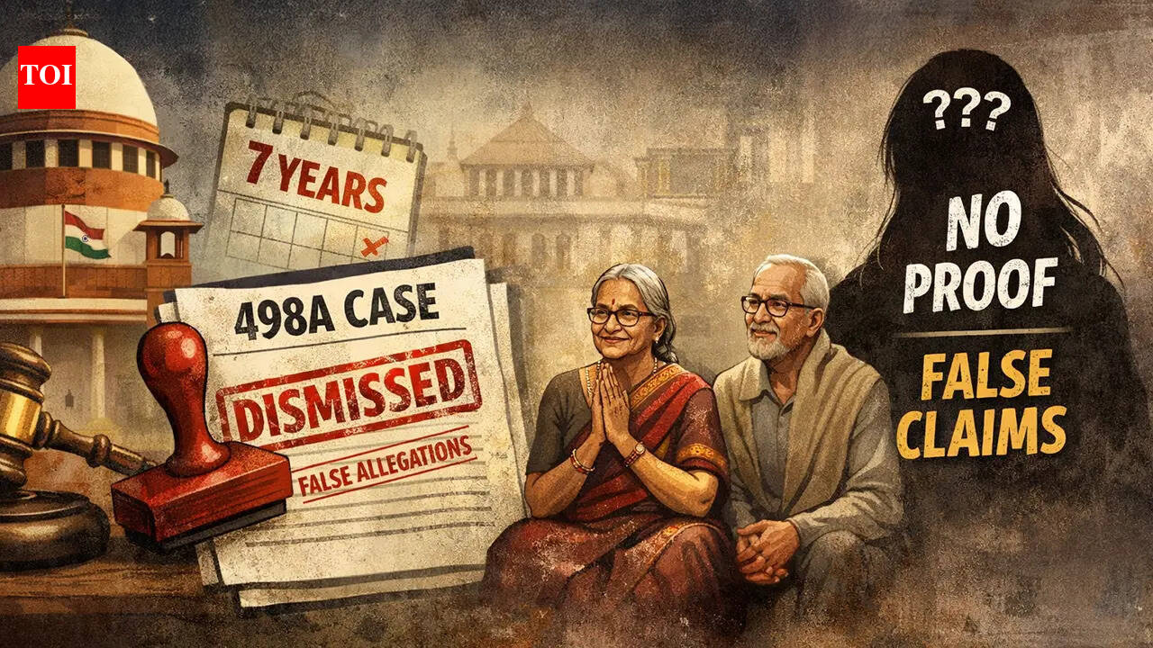 7-year delay, no evidence, only allegations: Why SC quashed 498A case against in-laws