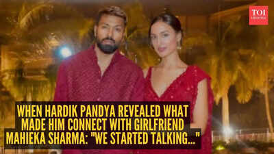 When Hardik Pandya revealed what made him connect with girlfriend Mahieka Sharma: "We started talking..."
