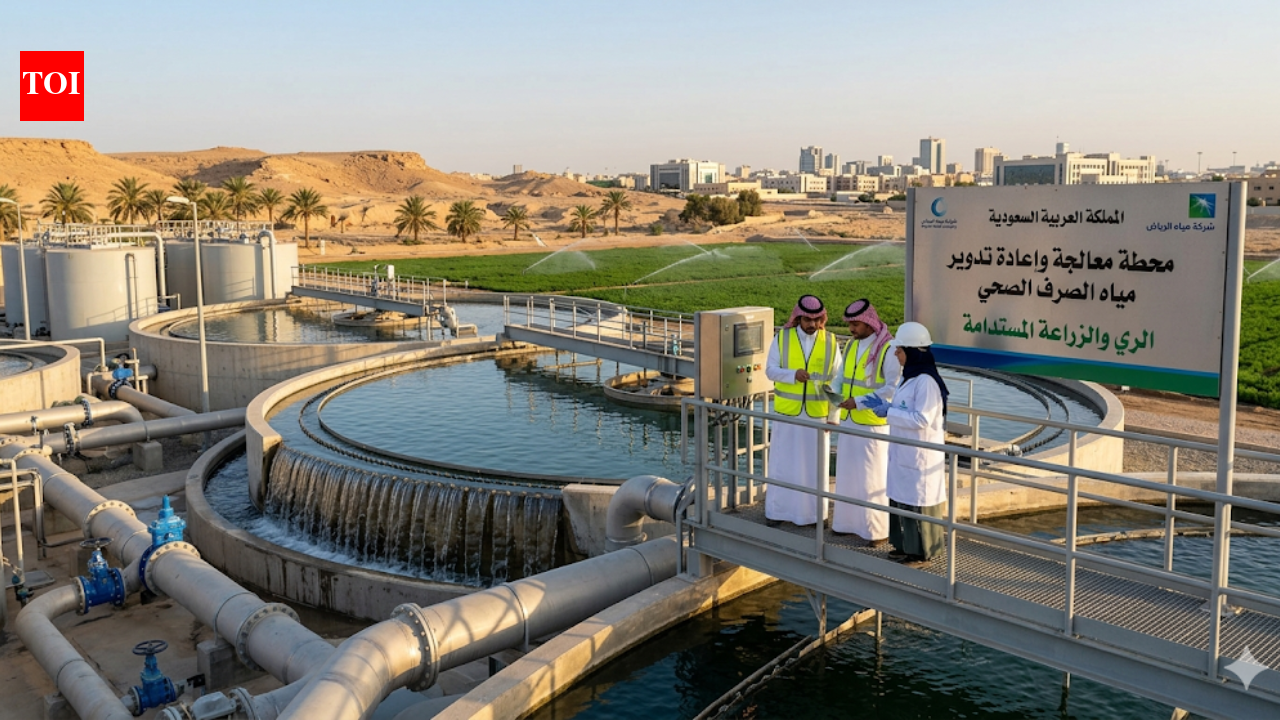 How saudi arabia is using wastewater to build a green corridor in the desert
