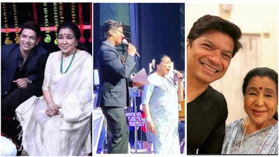 Shaan remembers Asha Bhosle: Her aashirwaad was my greatest achievement