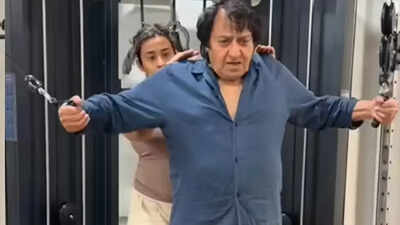 Ranjeet impresses with intense workout routine coached by daughter Divyanka Bedi: 'Hold it like she is the heroine'