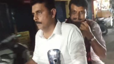 Candidates, supporters campaign on two-wheelers without helmets; Coimbatore police warn of strict action