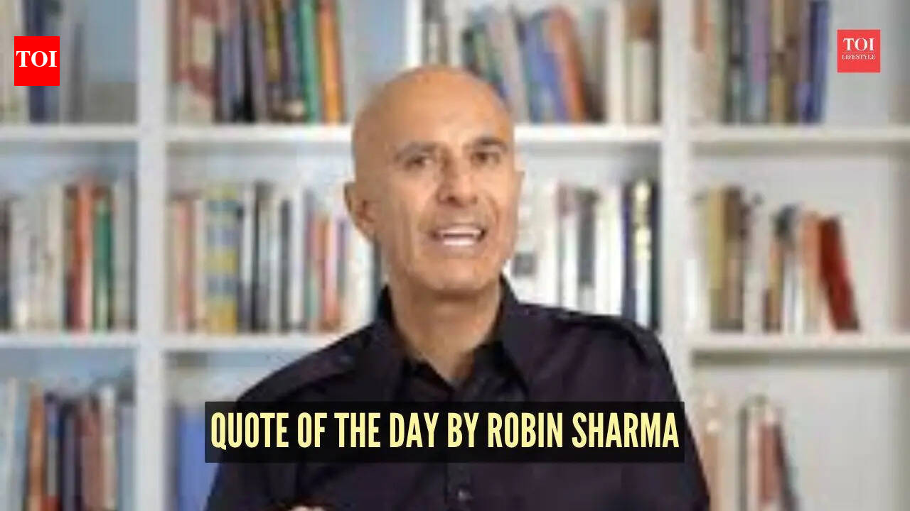 Quote of the day by Robin Sharma: 