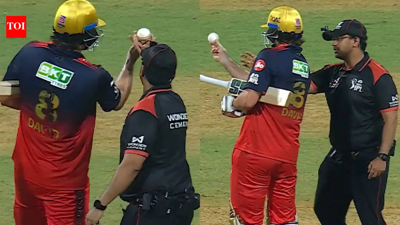 RCB star penalised for 'disobeying' umpire during Mumbai Indians clash