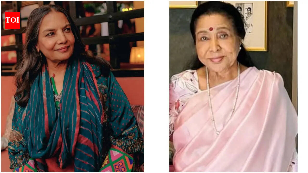 Shabana Azmi remembers Asha Bhosle: Unki aawaz mein jo ras aur shararat hai, it’s unmatched