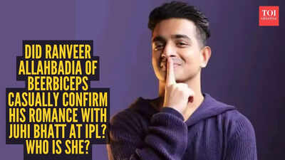 Did Ranveer Allahbadia of BeerBiceps casually confirm his romance with Juhi Bhatt at IPL? Who is she?