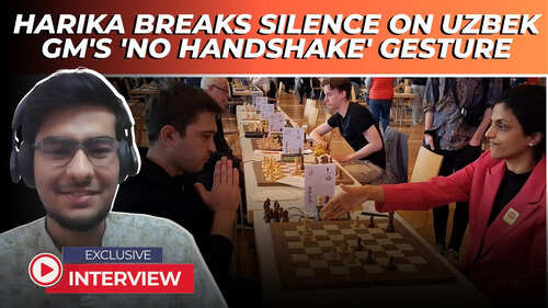 Harika Dronavalli Exclusive: Inside Grenke #chess win, viral no-handshake incident, and more