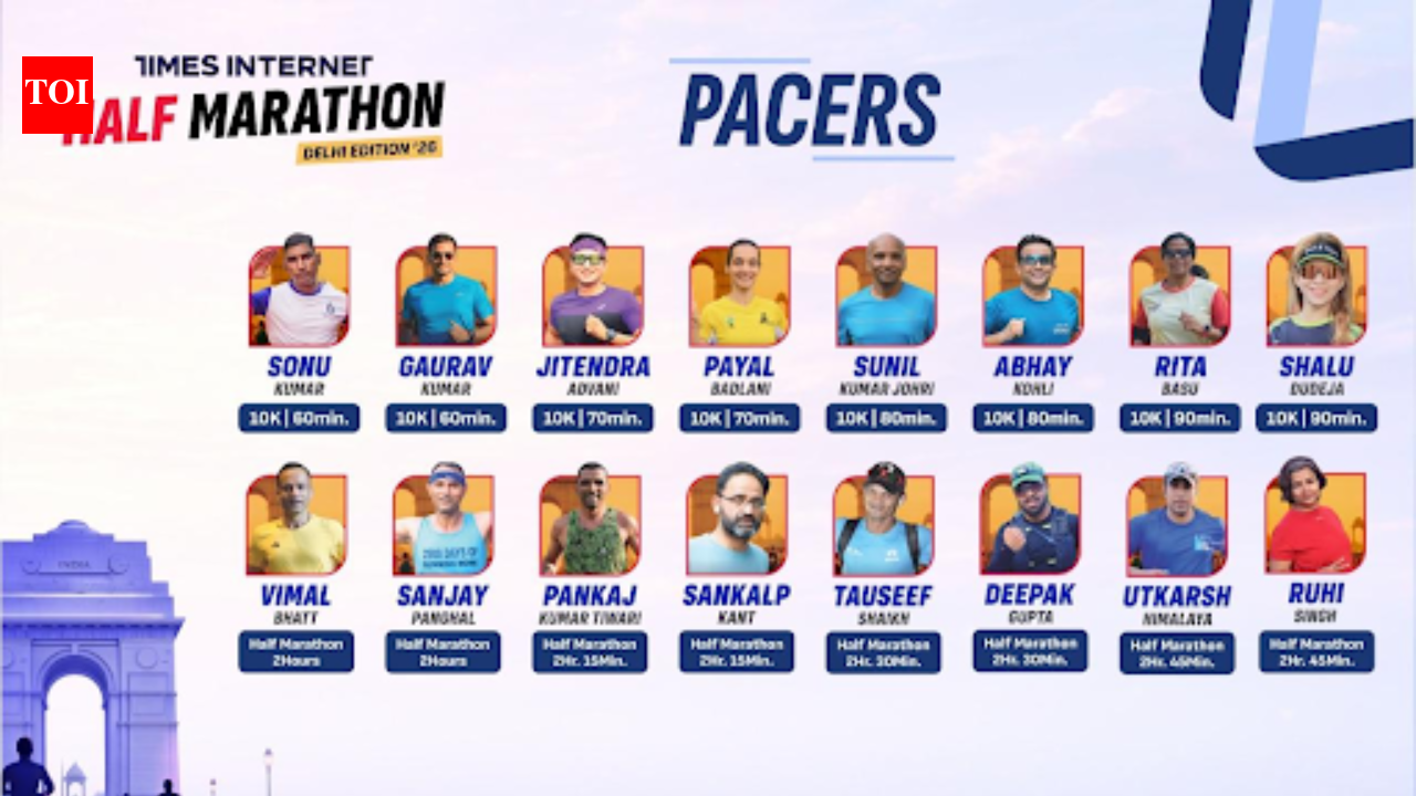 Pacers set the rhythm at Times Internet Half Marathon