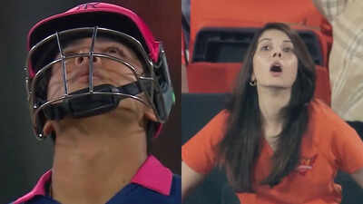 IPL 2026: Vaibhav Sooryavanshi falls for golden duck; Kavya Maran's wild celebration goes viral - WATCH