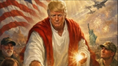 Trump’s AI ‘Jesus’ Post SPARKS MELTDOWN; Republicans Set MAGA Hats On FIRE | WATCH