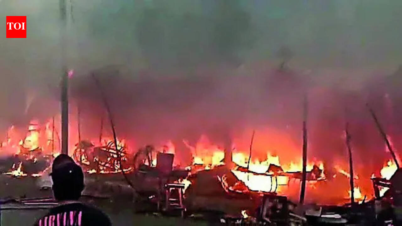 2 villages plunge into darkness after fire destroys solar power plant in West Champaran