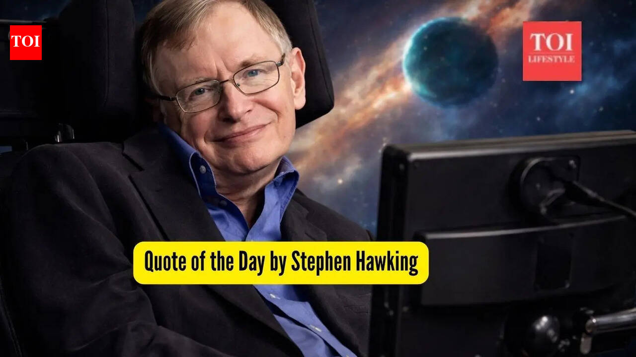Quote of the Day by Stephen Hawking, “We are just an advanced breed of monkeys on a minor planet of a very average star. But we can understand the Universe. That makes us something very special ”