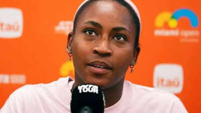 Coco Gauff returns with calm skincare routine video after Miu Miu hair criticism before Stuttgart Open