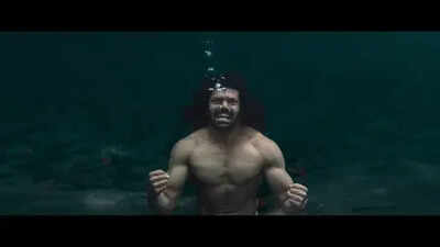  Arya pushes physical limits to shoot for intense 20-feet deep underwater sequence