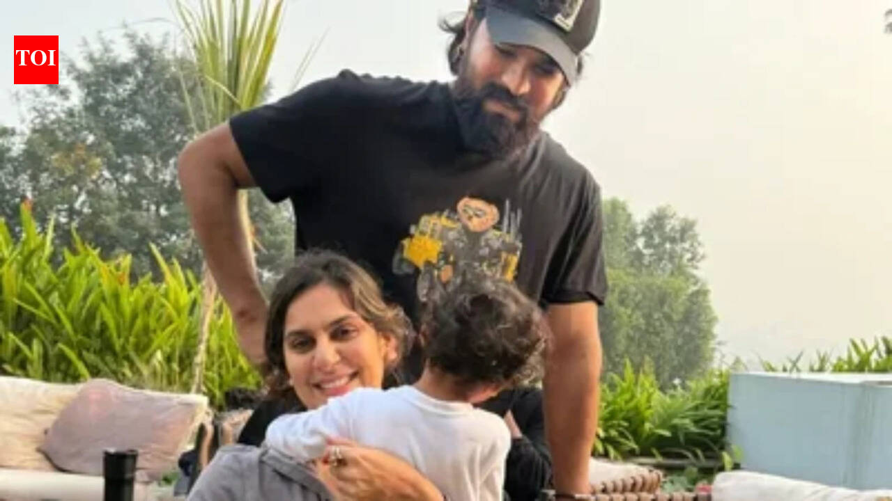Ram Charan reveals his ‘rough dad’ side; ‘Peddi’ star calls his kids his heartbeat