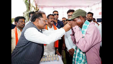 Chhattisgarh CM visits Maoists rehab centre in Sukma, says 2,392 Maoists have surrendered so far in Bastar