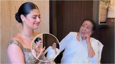 Zanai Bhosle shares an emotional post for late grandmother Asha Bhosle: 'She's going to come back to me'