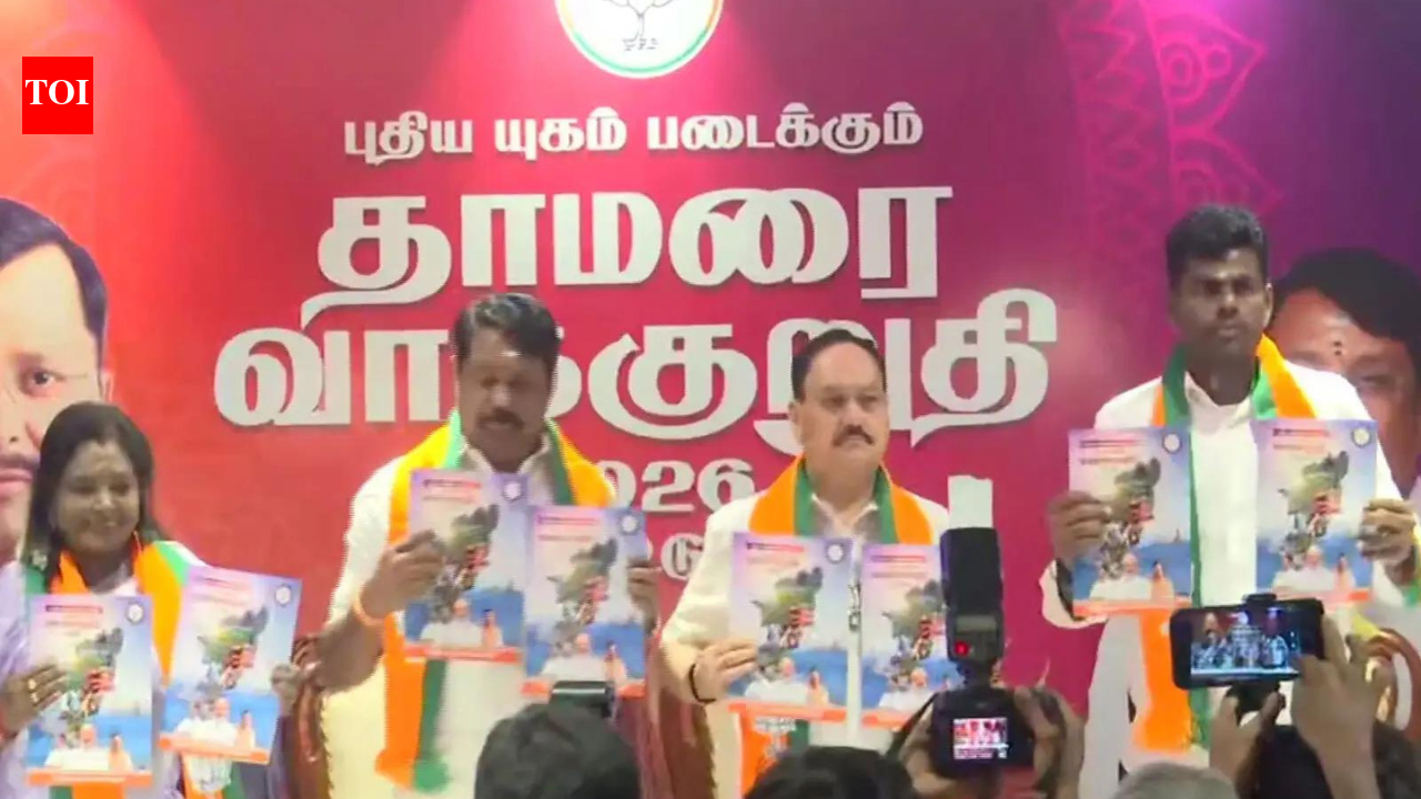 Free LPG cylinders, Rs 2,000 for women &amp; more: What BJP promises in Tamil Nadu poll manifesto