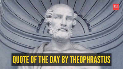 Quote of the day by Theophrastus: “Remember that life holds out many pleasing deceits to us by the vanity of glory; for that when we…”