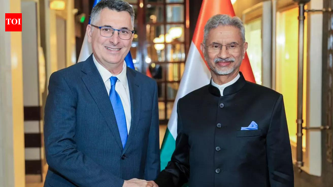 'Covered different aspects of West Asia situation': Jaishankar speaks to Israeli FM Gideon Sa'ar