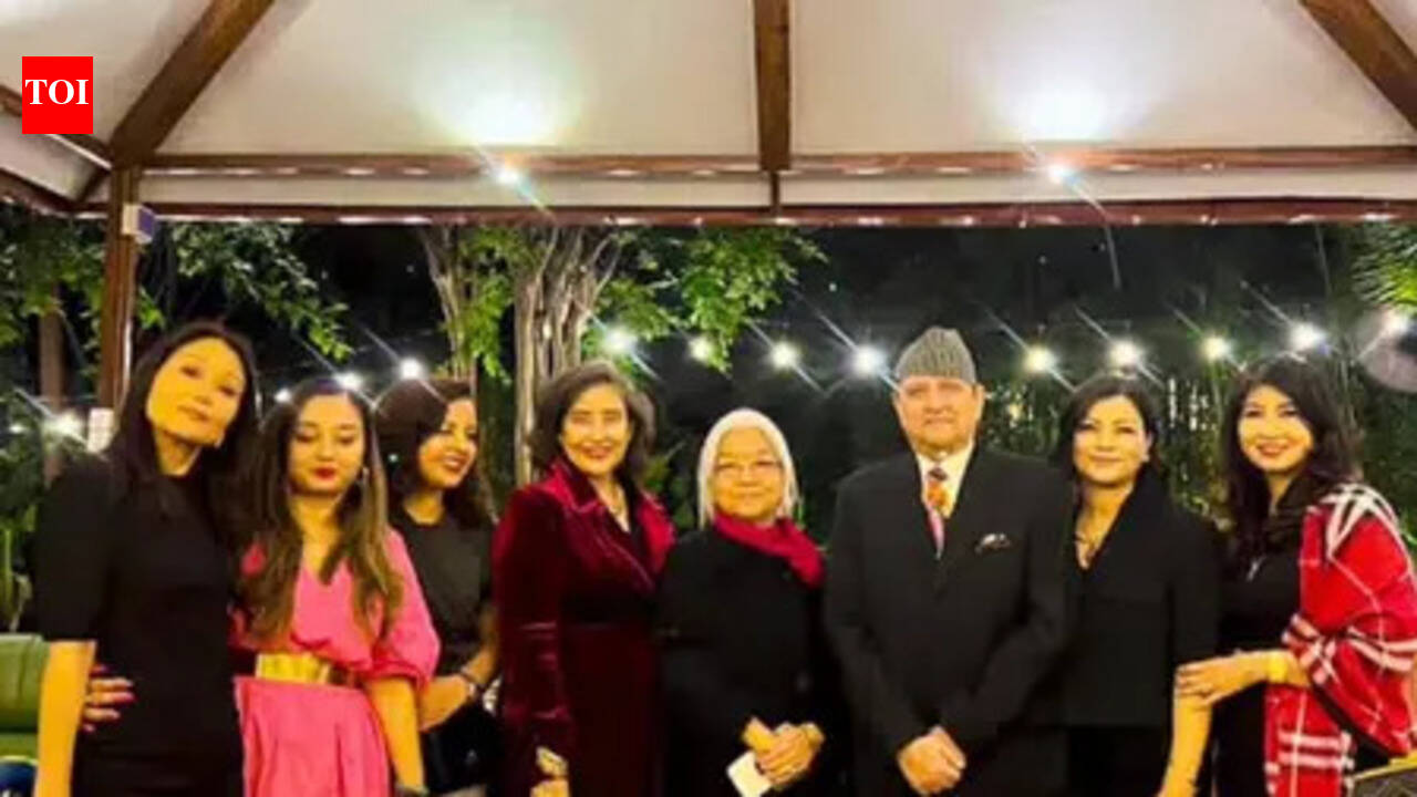 Manisha Koirala rings in Nepal New Year 2083: Love ringing in wth people I admire