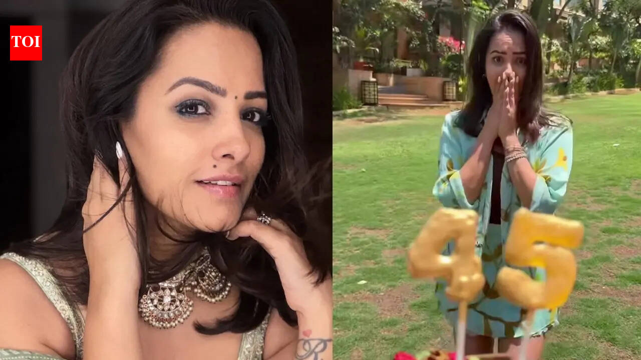 Actress Anita Hassanandani celebrates her 45th birthday;  pens down a heartfelt note