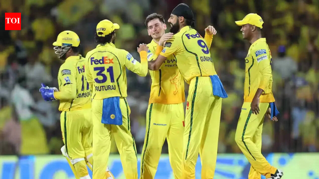 CSK vs KKR Live: KKR collapse under pressure in 193 chase