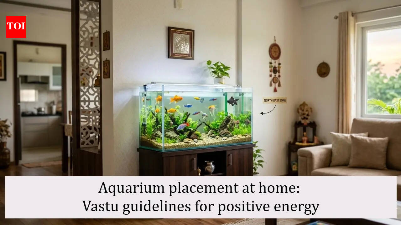 Aquarium placement at home: Vastu guidelines for positive energy