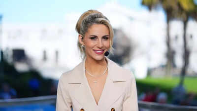 NFL reporter Laura Rutledge turns heads at Masters as fans react to stunning outfit