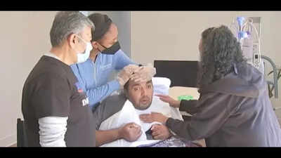 Can't walk: Indian-origin man Kishan Patel, shot by off-duty cop in road rage incident, returns New Jersey home after two years