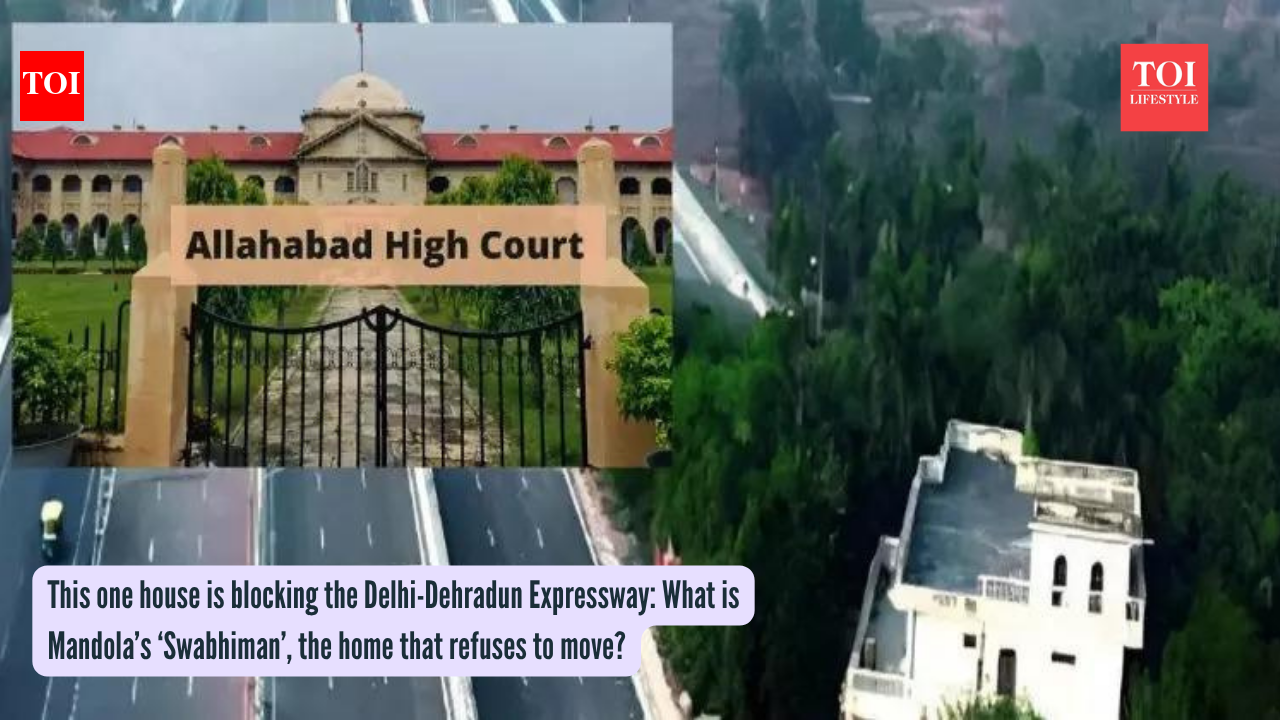 This one house is blocking the Delhi-Dehradun Expressway: What is Mandola’s ‘Swabhiman’, the home that refuses to move?